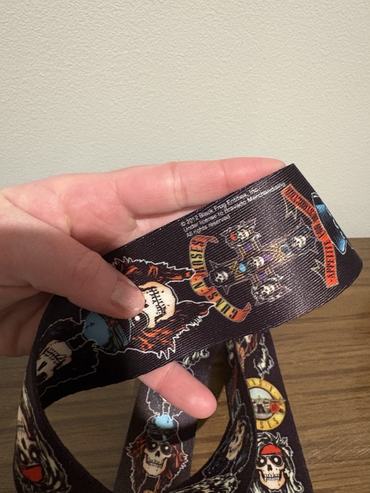 Perri's 2" Adjust Polyester Guitar Strap Guns N' Roses Appetite for Desctruction