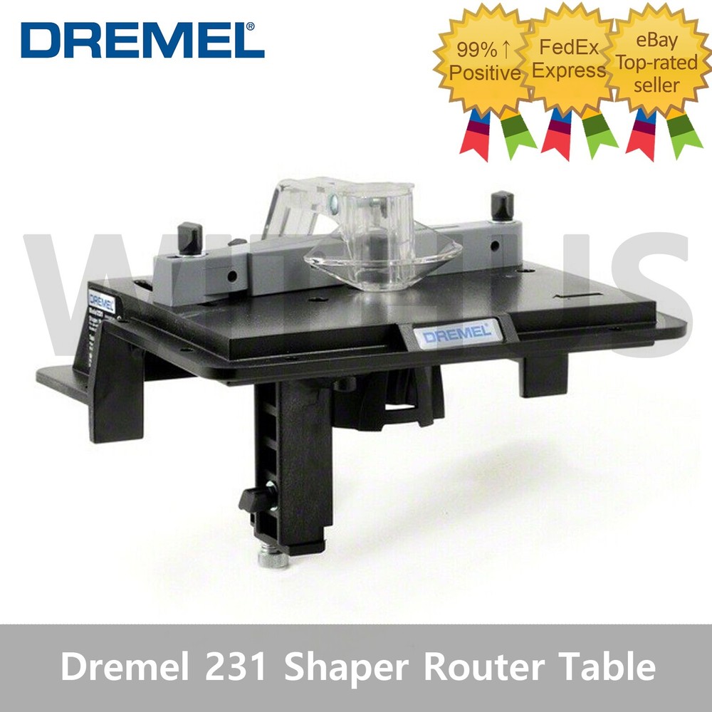 Dremel 231 Shaper Router Table Rotary Tool Worktable Sanding Edge 26150231AA_
