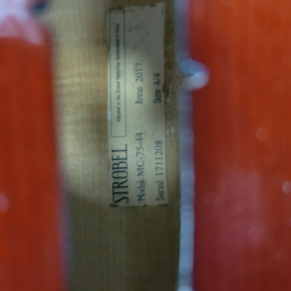 Strobel MC-75 Studen Series 4/4 Size Cello Outfit 2017