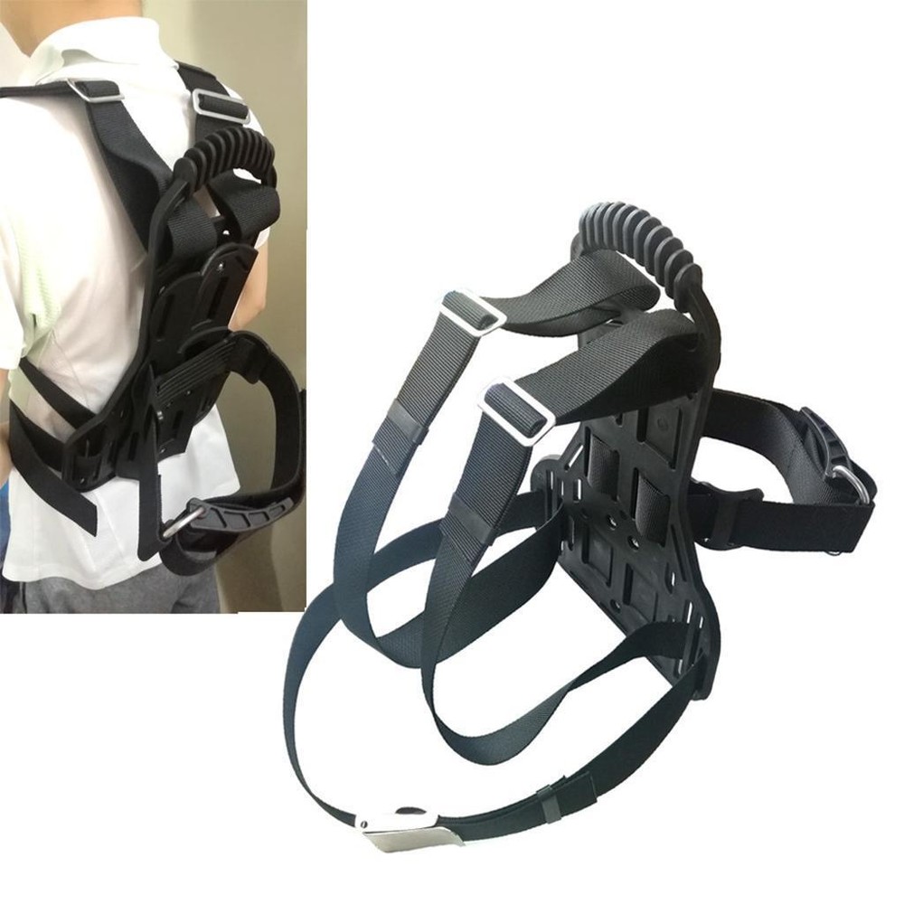 Diving Tank Back Pack, Adjustable Single Oxygen Bottle Support Bracket,Cylinder