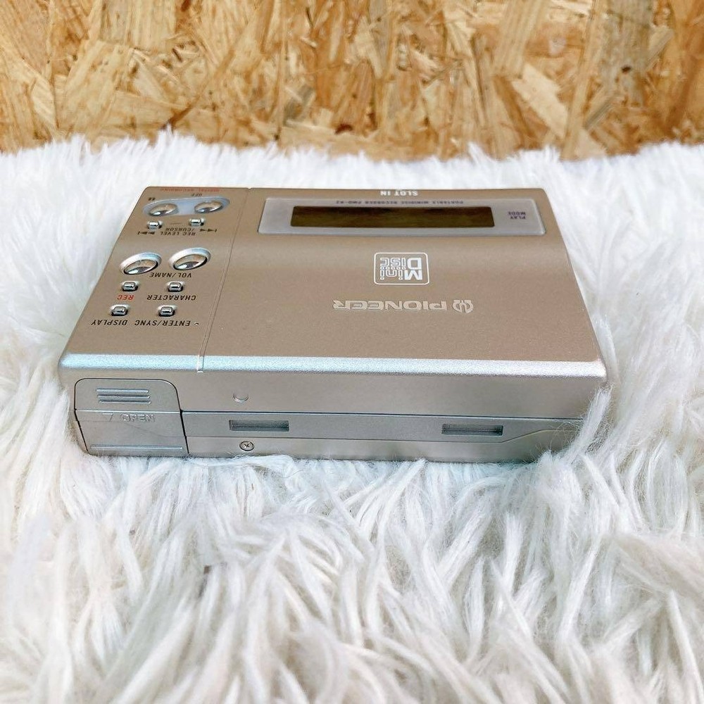 Pioneer Pmd-R2 Portable MD Player, Used, Untested, Includes Accessories