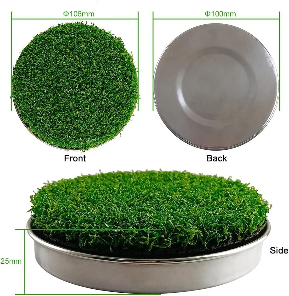 Golf Hole Cup Putting Green for Backyard Practice - 2 Pieces