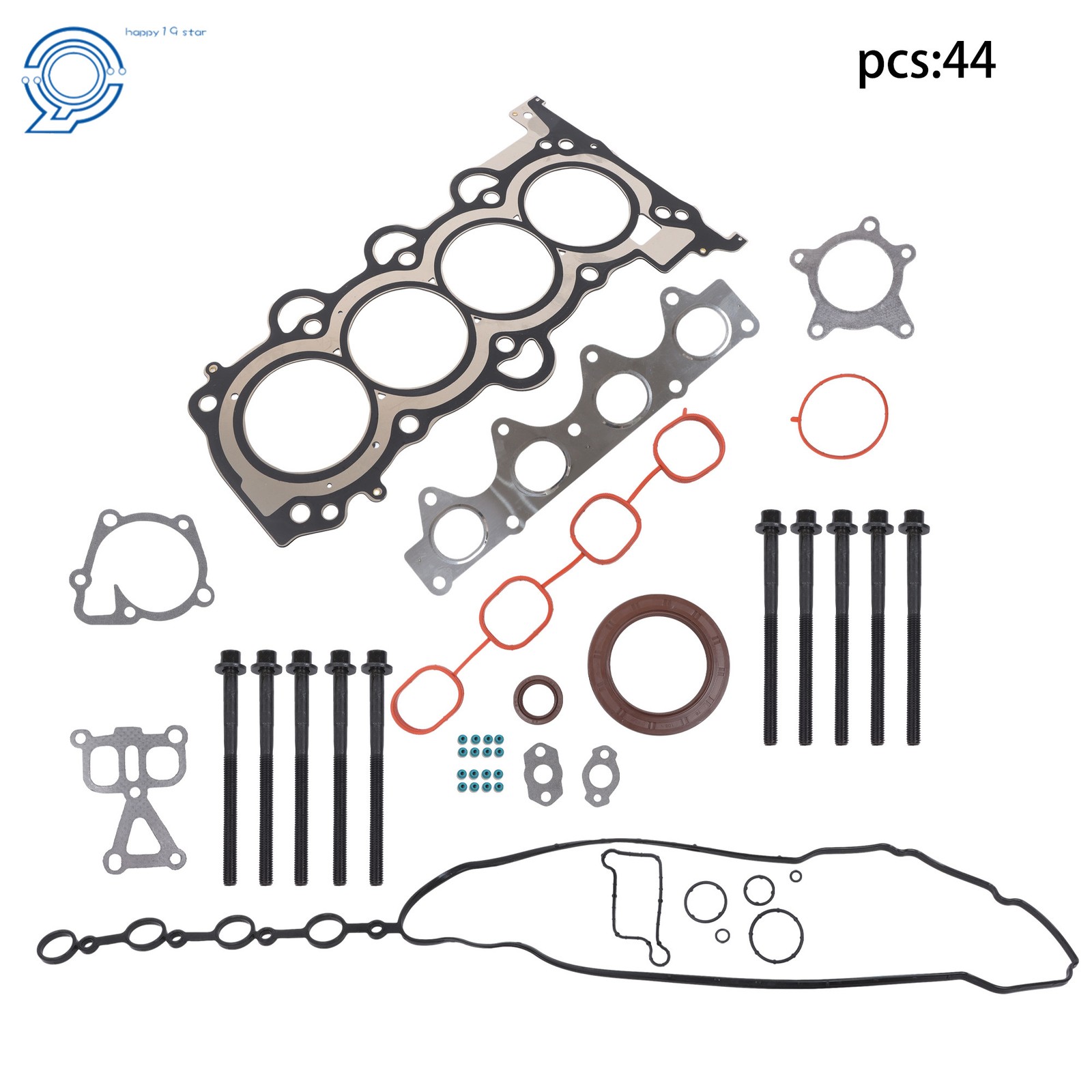 Head Gasket With Bolts Set For Hyundai Kia Accent Rio 2012-2016 1.6L L4 DOHC 16v