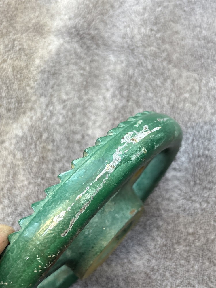 ** MISSING HANDLE** Vintage Champion Blower And Forge Post Drill Feed Gear.