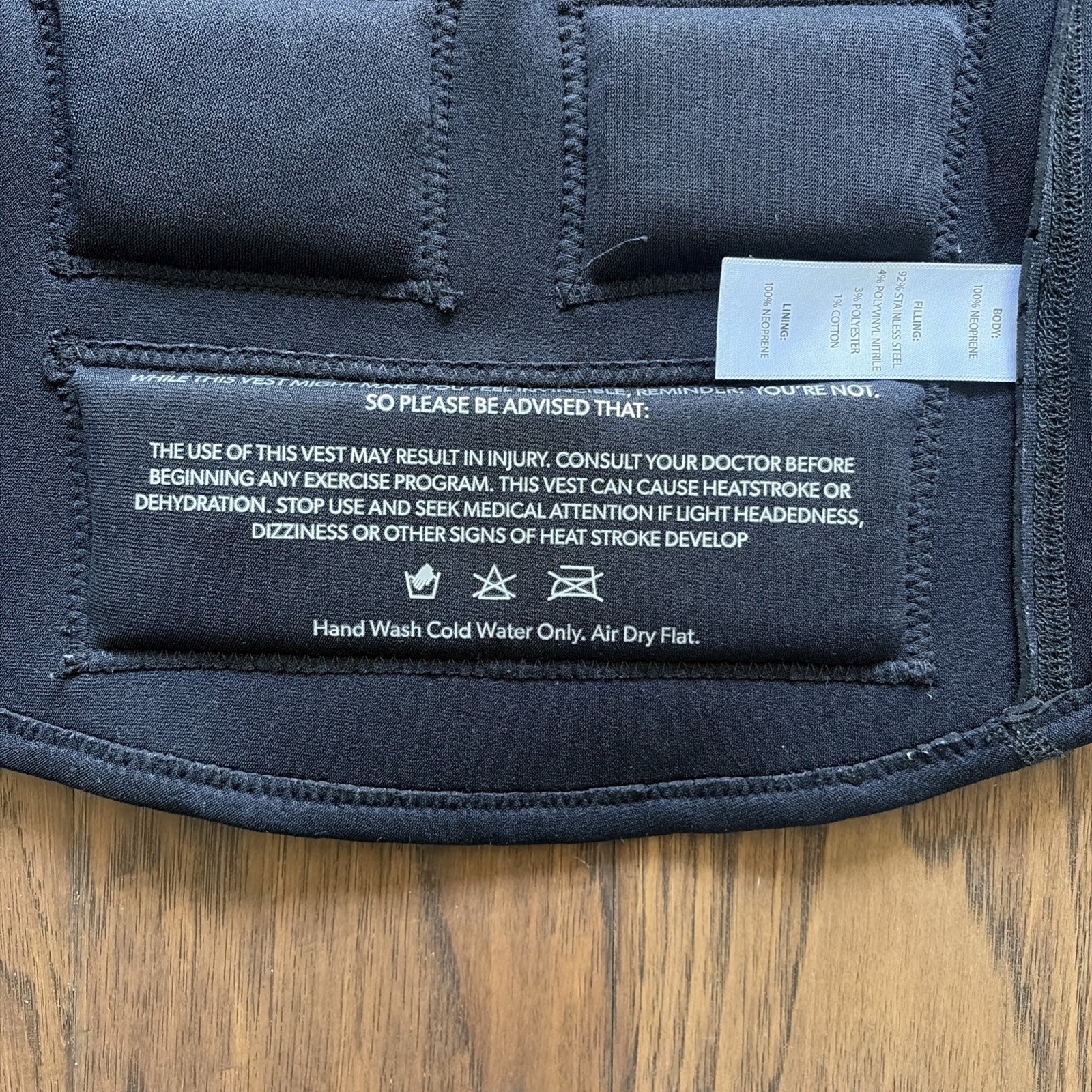 Aion Black Men’s Workout Vest 8 lbs Men’s Medium Weight Vest Running Walking