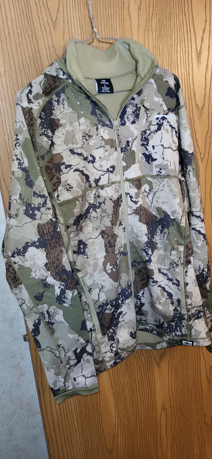 KING'S XKG Covert HoodieNew Large Full Zip Jacket