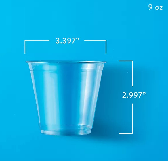 Member's Mark Clear Plastic Cups (9 oz., 264 ct.)