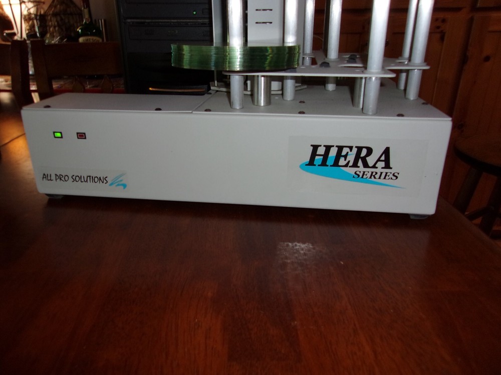 All Pro Solutions DVD Blu-Ray Cd Duplicator Hera 9 with auto loader