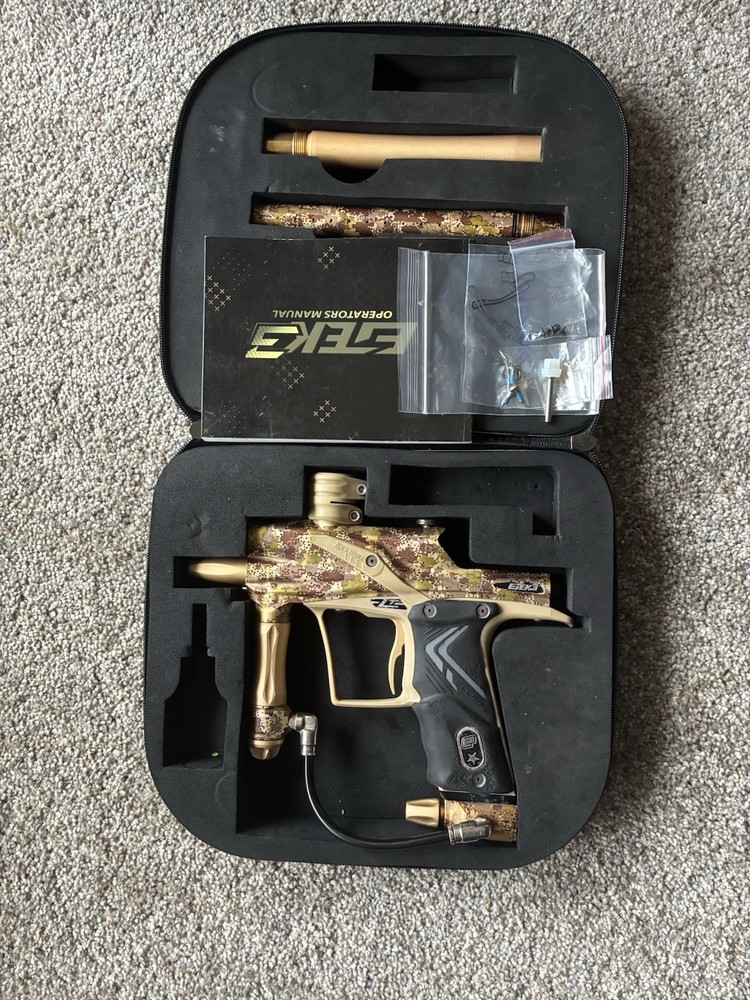Planet Eclipse ETEK 3 LT Paintball Marker with Case - Desert Digicam