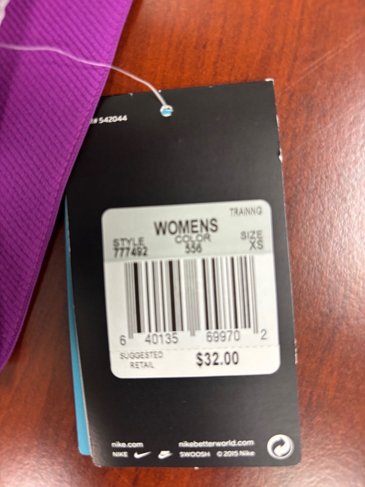 NEW! NIKE PRO Women's 3.0" COMPRESSION Run Shorts- XS -Purple/Printed 777492-556