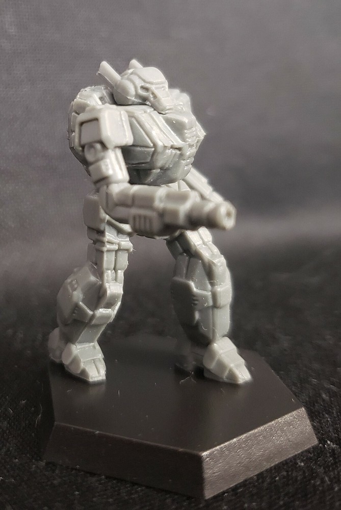 Battletech Valkyrie Mech + Pilot Cards Command Lance IS Kickstarter Catalyst