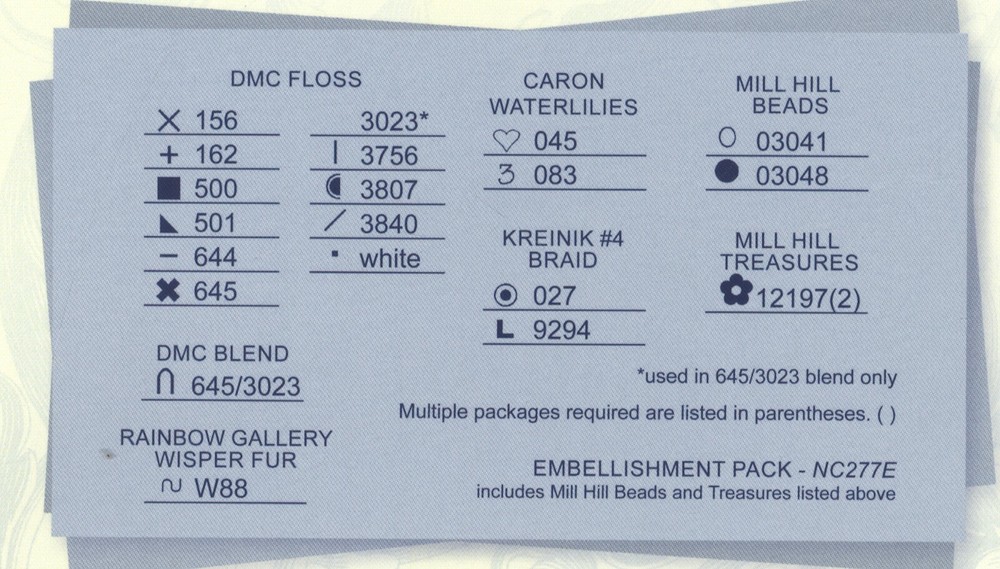 Cross Stitch Chart / Pattern ~ Nora Corbett Winter Hare #NC277