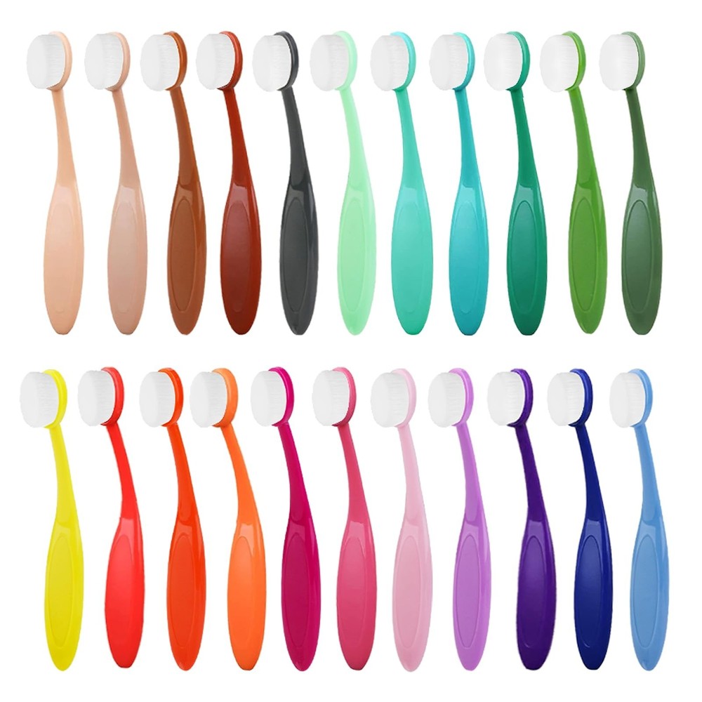 22 Pack Mini Ink Blending Brushes for Card Making & Crafts - Color Coded Tools