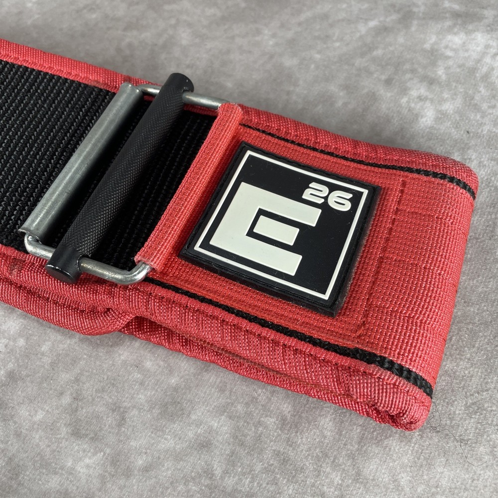Element 26 Self Locking Weightlifting Belt E26 Medium Red