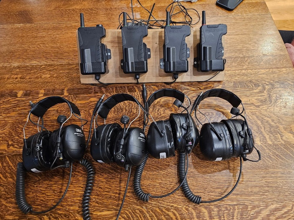 3M Peltor DECT-Com II  Intercom System Base Unit With 3 Additional Radios