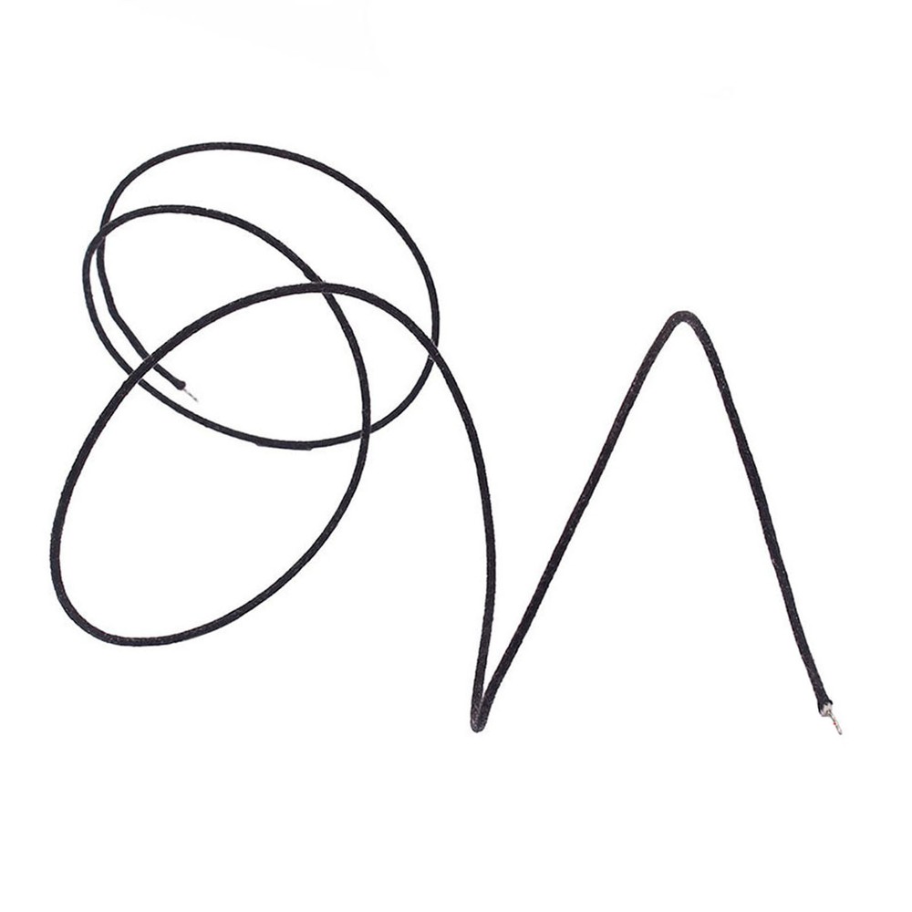 Black And White Single-core Copper Wire 1 Meter 2 Sets GU403