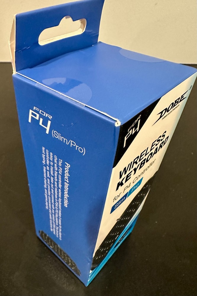 Dobe Wireless Keyboard for P4 Controller Slim/Pro *NEW*