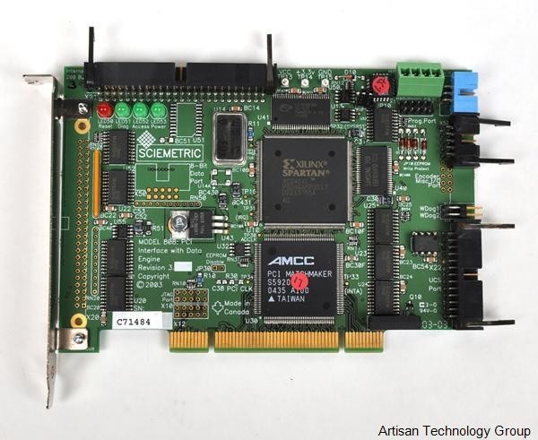Sciemetric Instruments 808 PCI Interface with Data Engine