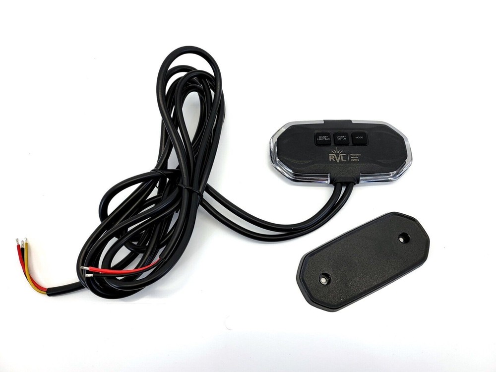 FLEETMAX LIGHTBAR CONTROLLER SWITCH PAD 12v 24v Amber LED Beacon FLEETMAX-CON