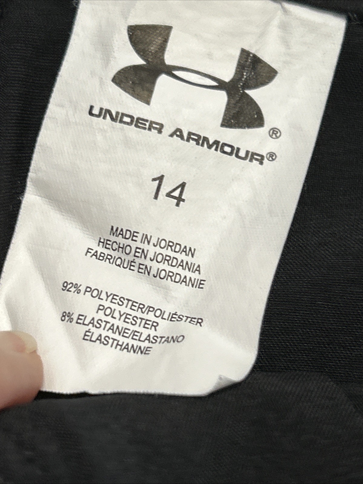 Boys Under Armour Polo Shirt & Golf Chino Shorts Sz YLG 14 Casual Outfit