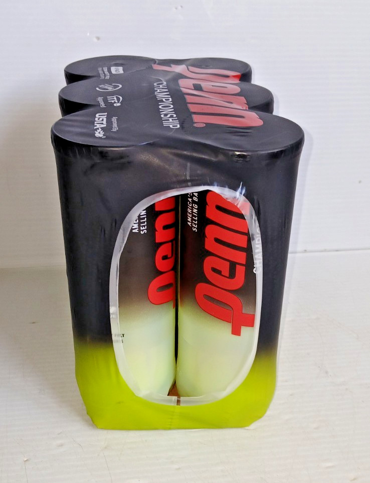 Penn Championship Extra-Duty For Hard Court Tennis Ball Pack 6 Cans 18 Balls New