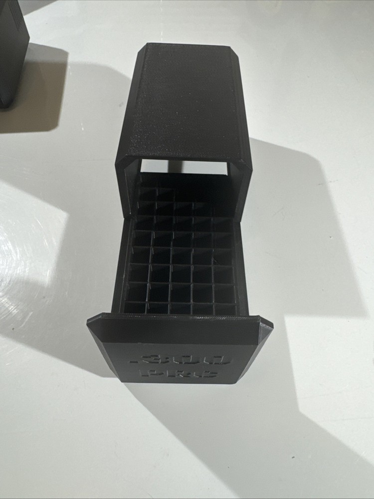 300 PCR Shell Storage Box Case - 50rd Round - Black