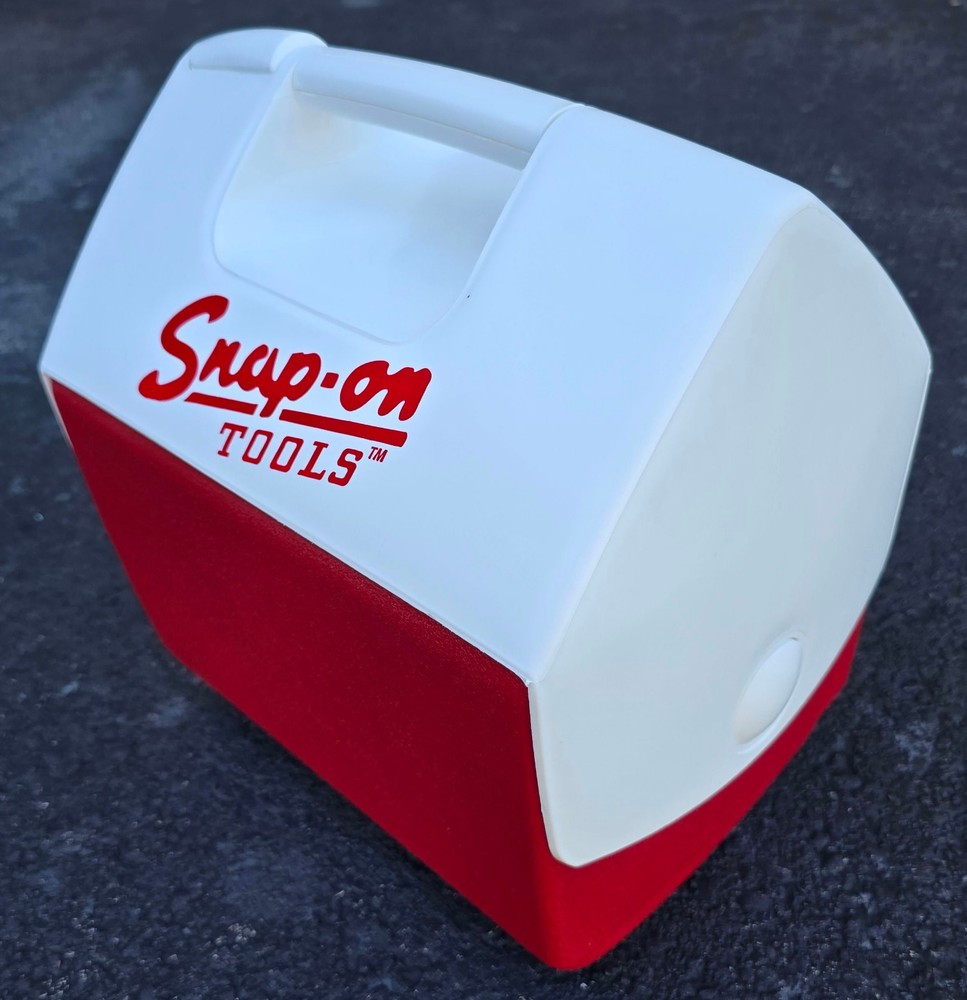 SNAP-ON TOOLS IGLOO COOLER RED & WHITE NEW