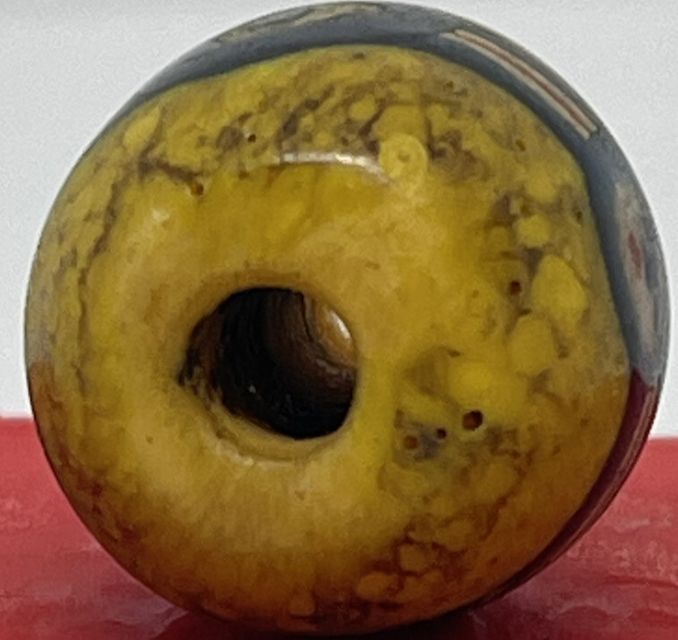 Ancient roman Gabri face bead