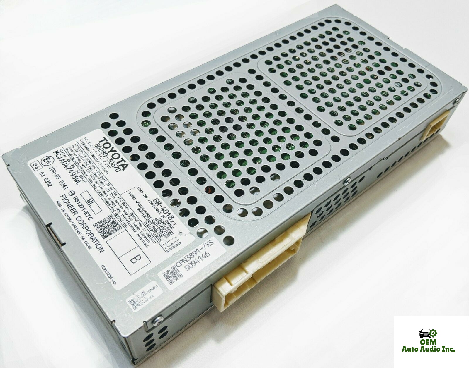 86280-30670 Lexus Pioneer Amplifier GS350 GS350h 2013 2014 2015 REFURB w/ core $