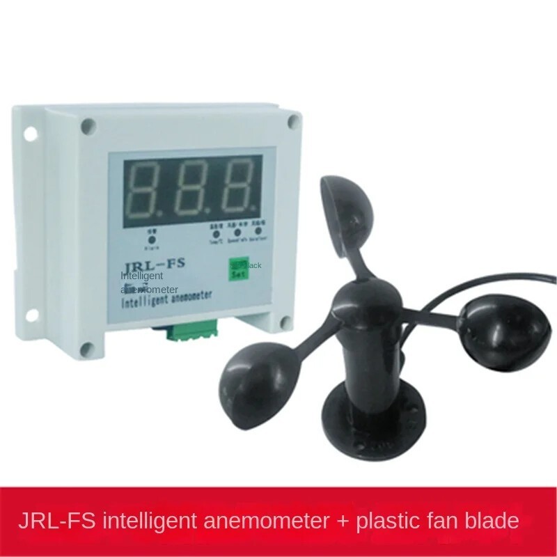 Tower Crane Anemometer Alarm Meter Wind Speed Detector Anemometer Tool