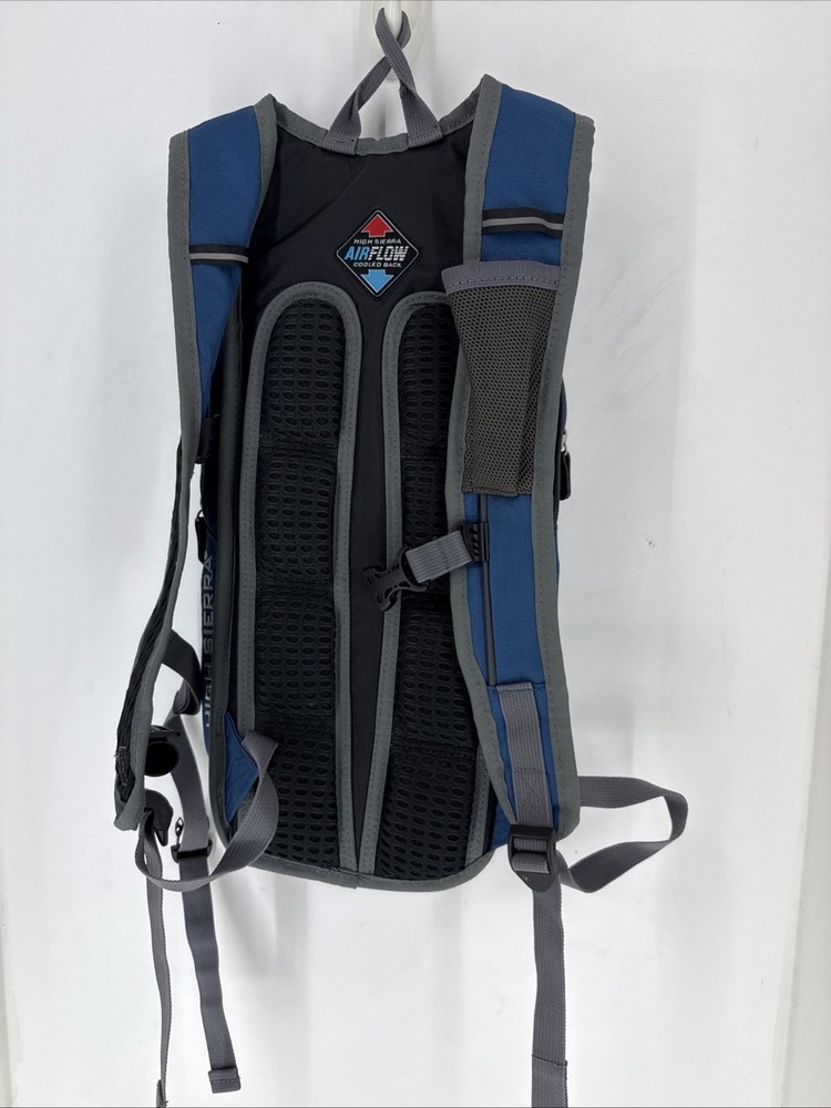 High Sierra Blue Hydration Pack No Bladder