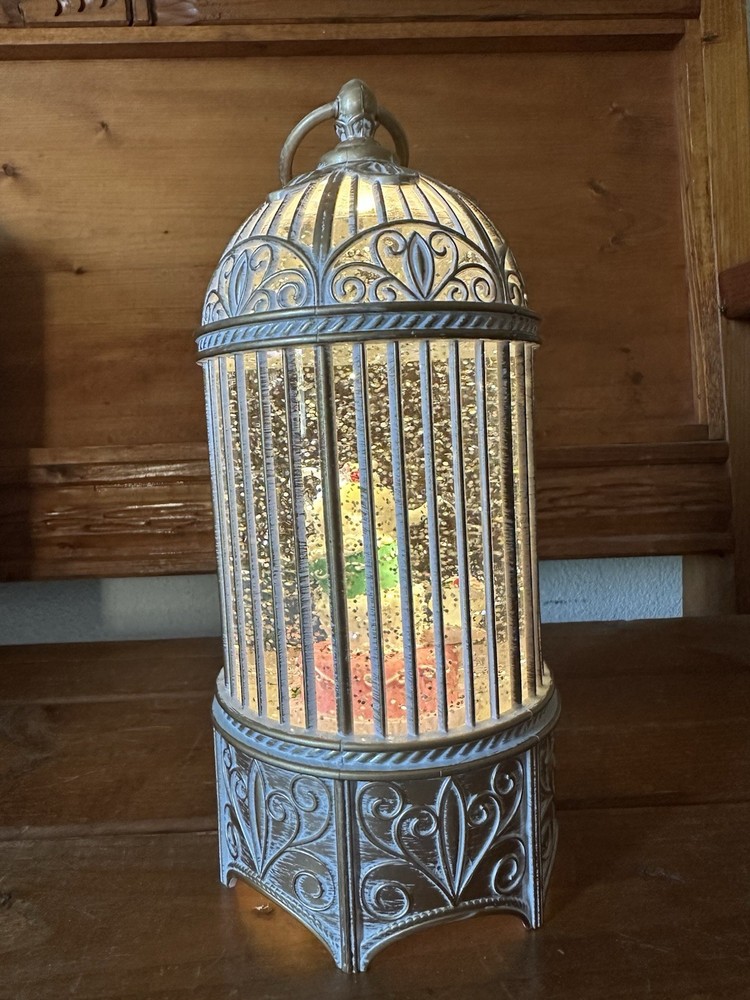 Cracker Barrel Tea Party Glitter Globe (new)