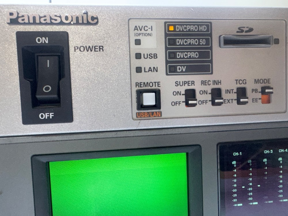 Panasonic AJ-HPS1500E HD/SD Multi-Format Studio Recorder