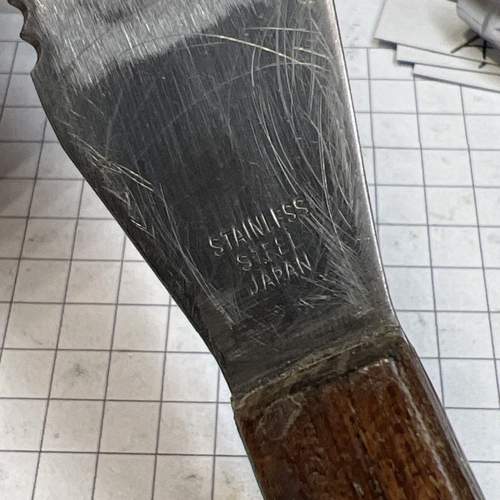 Japanese Made Smear Spreader Knife - Refinished