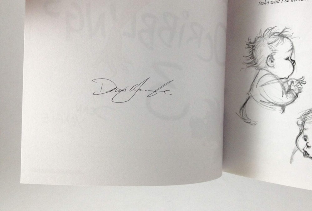 Scribblings 3 - Signed by Dean Yeagle