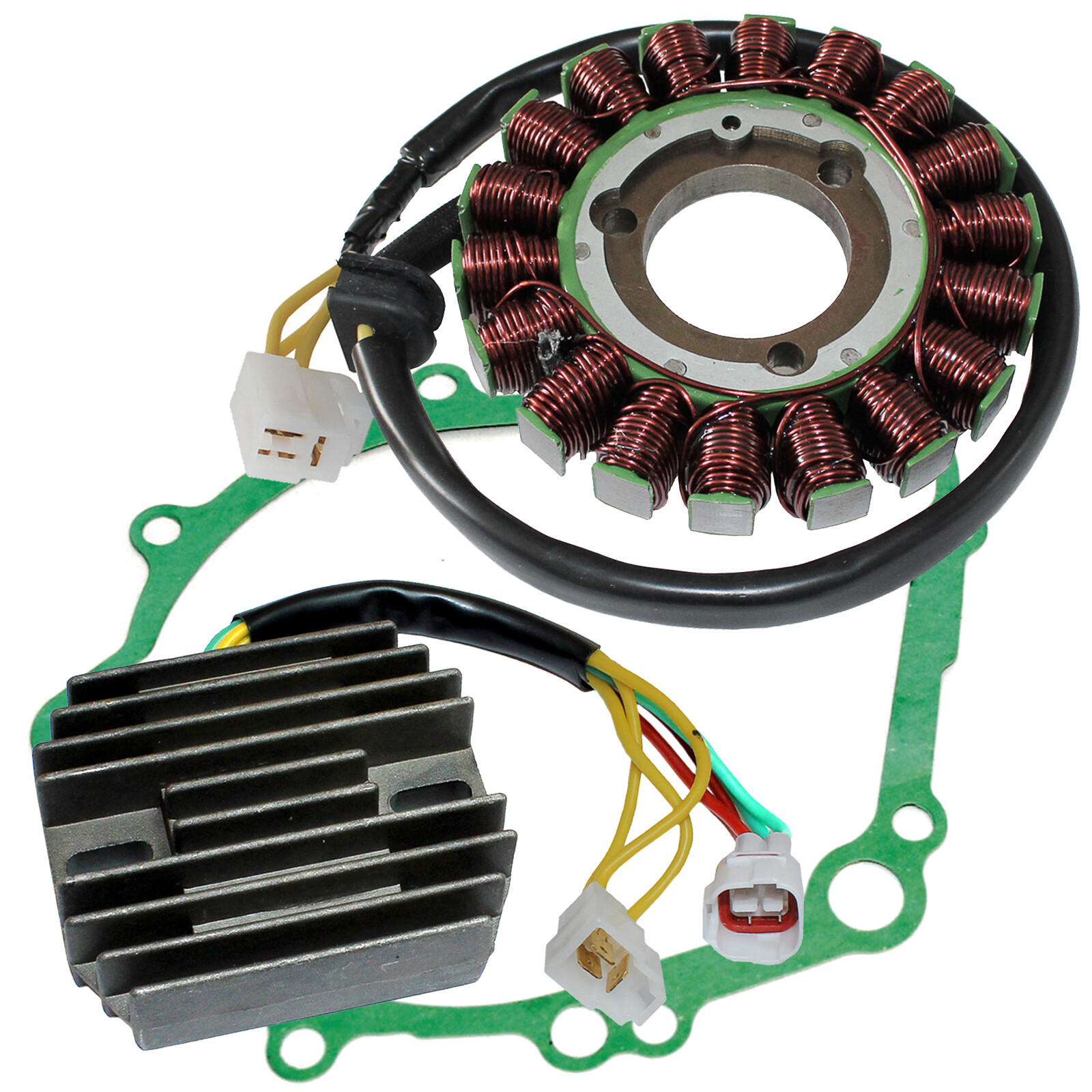 Stator & Regulator Rectifier for Suzuki GSXR600 GSX-R600 2006-2024 W/Gasket