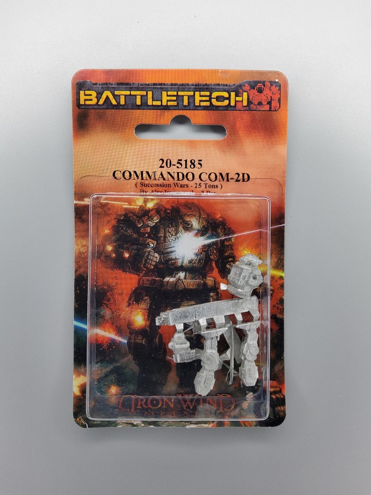 Battletech Miniatures - Commando COM-2D - 20-5185 - Iron Wind Metals