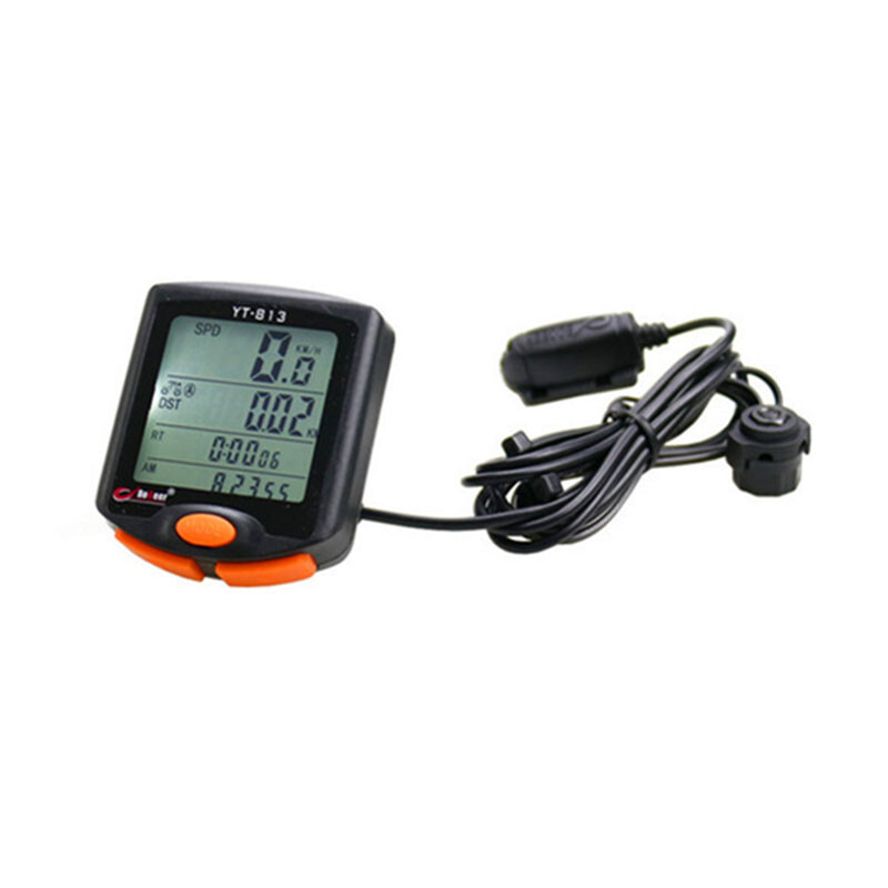 Bike Bicycle SPEEDOMETER Cycle Digital Odometer Computer MPH KMH Waterproof LCD