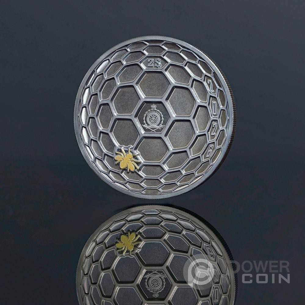 BEE Bionic Genesis 2 Oz Silver Coin 2$ Niue 2026