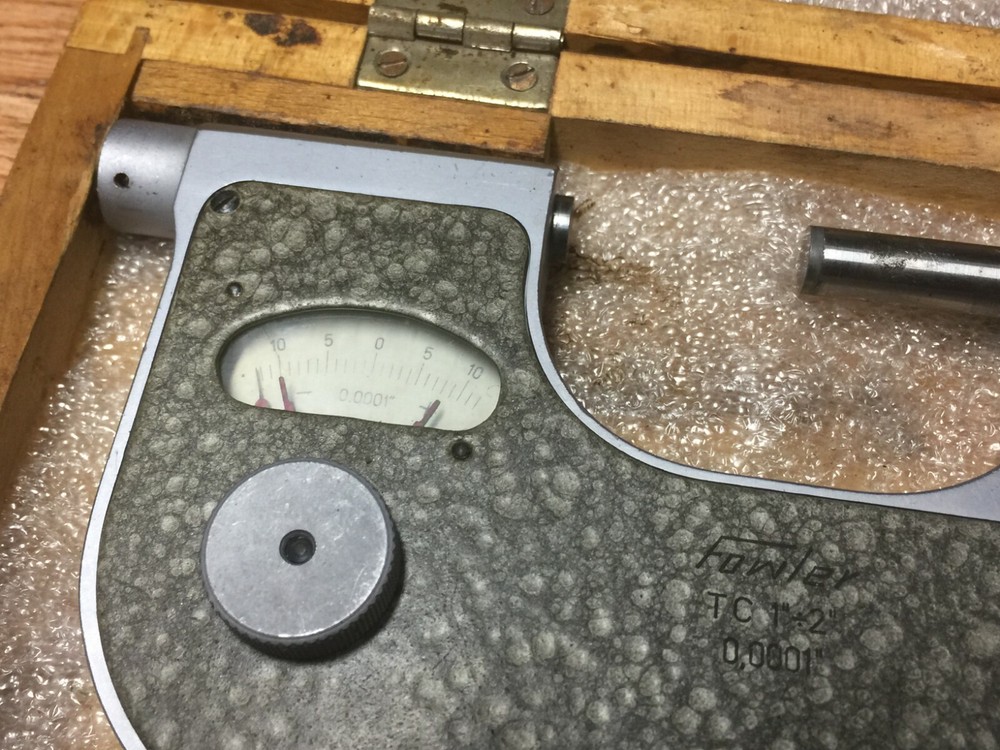 FOWLER 1-2" INDICATING MICROMETER .0001"