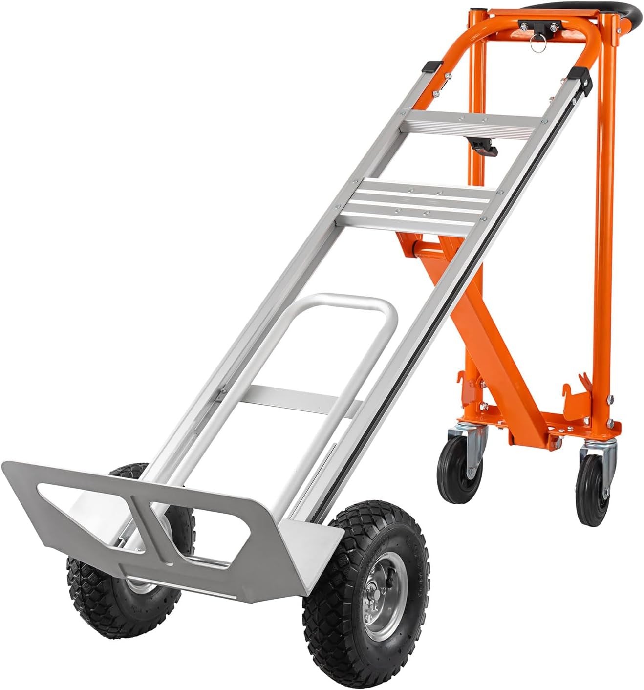 Aluminum Convertible Hand Truck 4-in-1000 Lbs Capacity Heavy Duty Dolly Cart