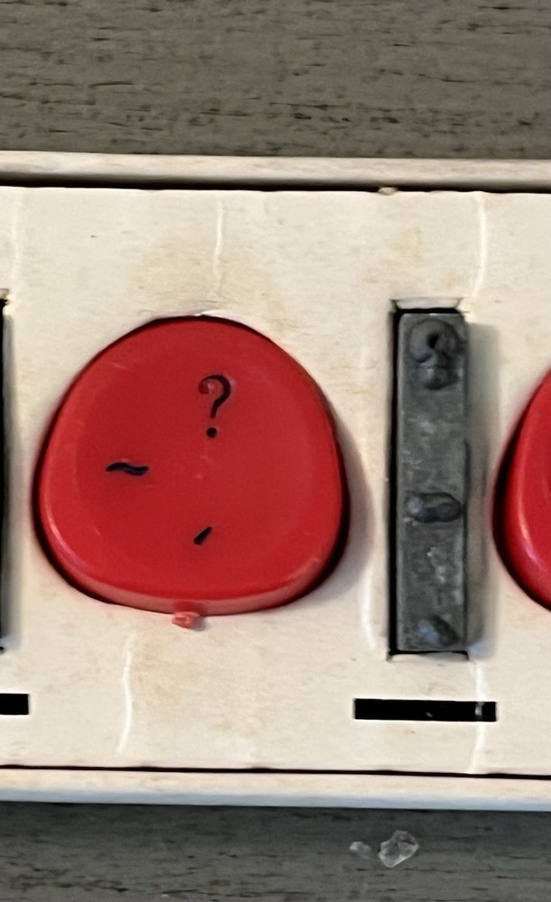 Foreign Language Type Kit for Sears Easy-Touch Typewriter Keys and Type Slugs