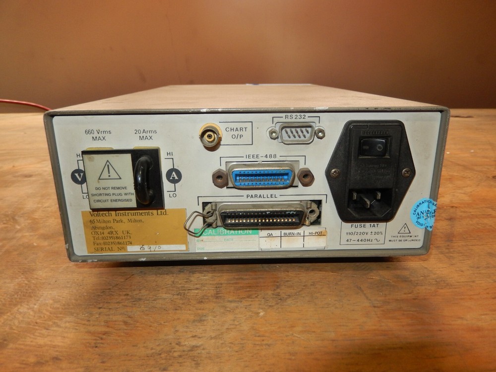 Voltech PM1200 Power Analyzer