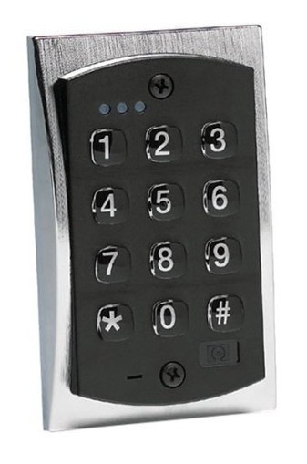 Linear 2000E Style Flush-Mount Backlit Access Control Keypad