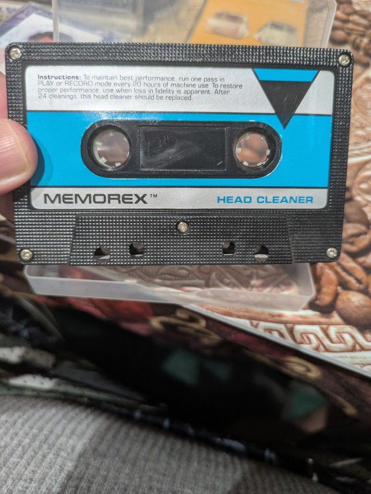 Memorex Cassette Tape Head Cleaner
