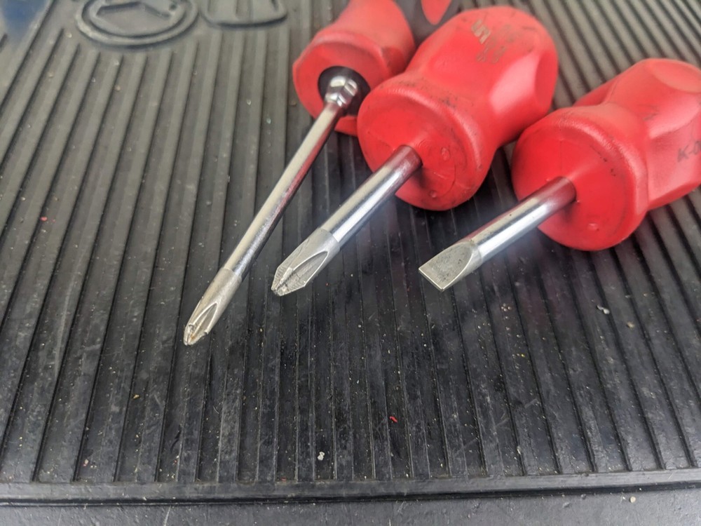 #az234 Snap on Instinct Soft Grip Combination Screwdriver Set SGD