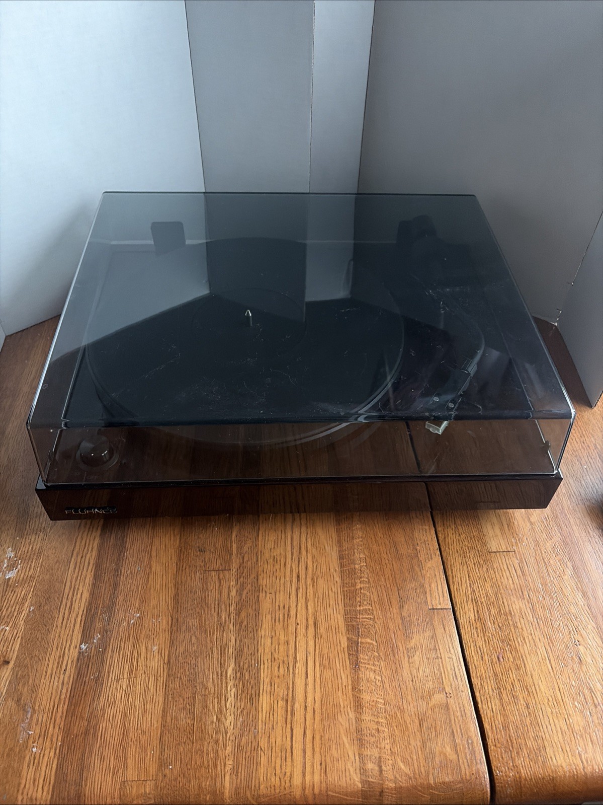 Fluance RT81 Elite High Fidelity Vinyl Turntable Record Player - Walnut