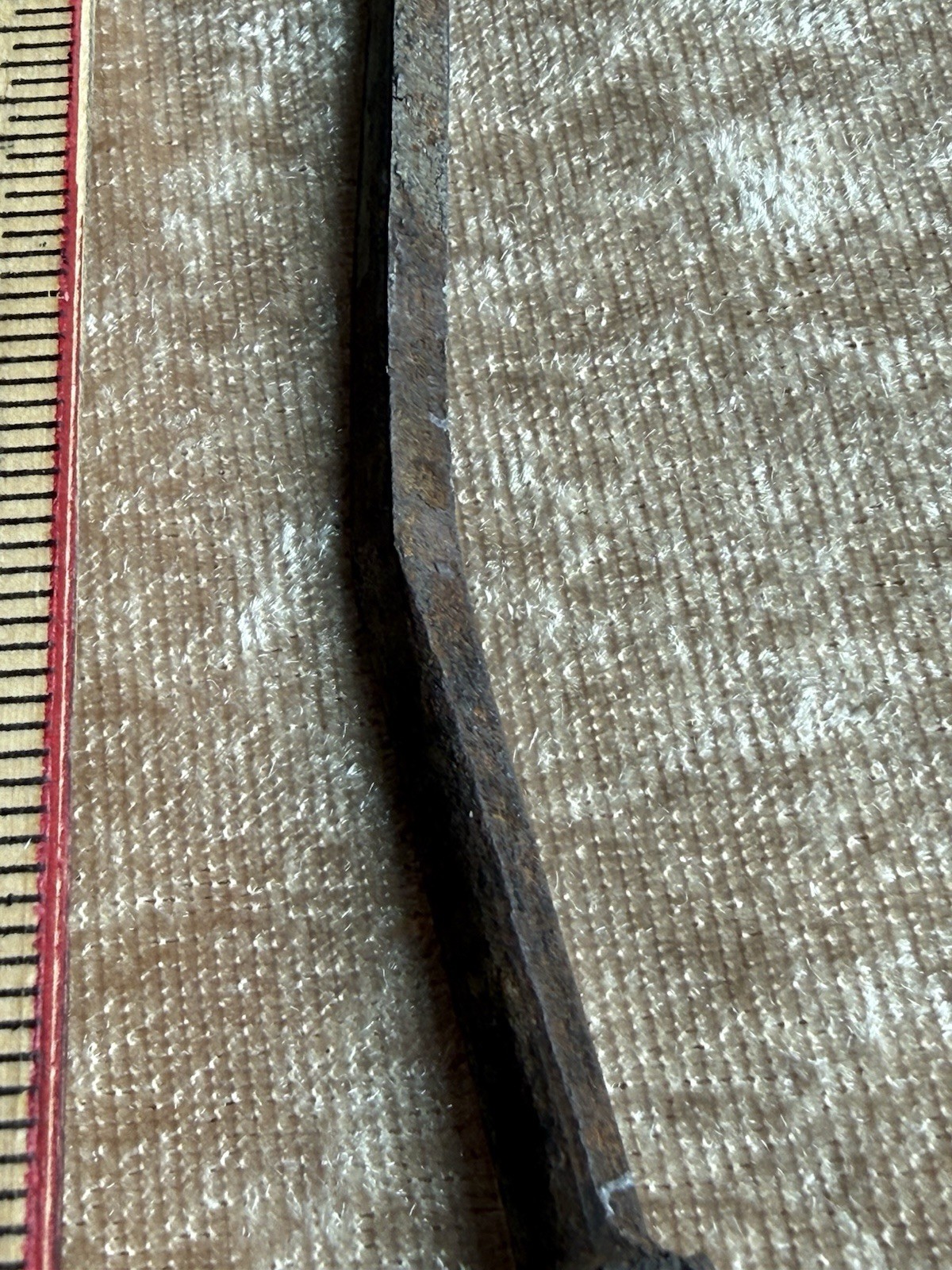 American Revolutionary War Era 4 Inch Nail Found Valley Forge hut 1902