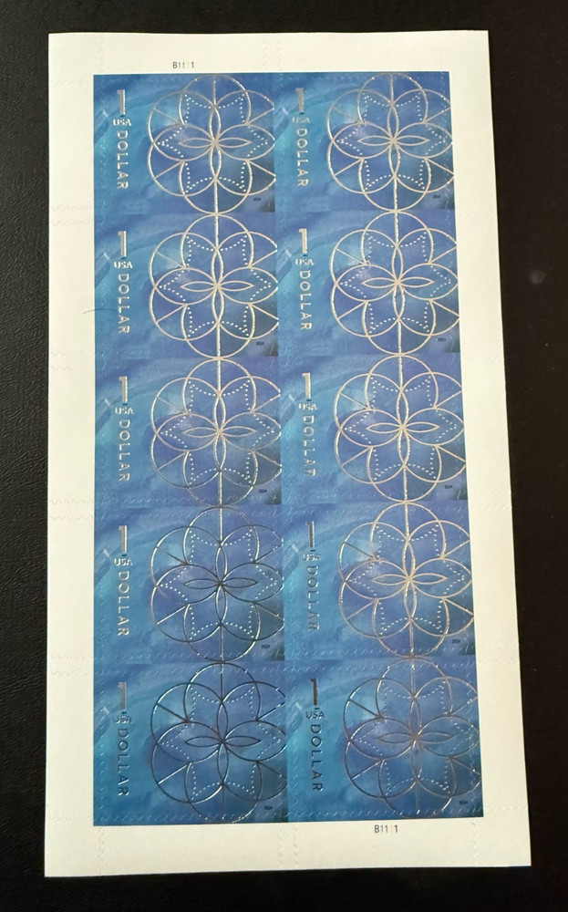 U.S. Definitive $10, $5, $2, & $1 Sheets