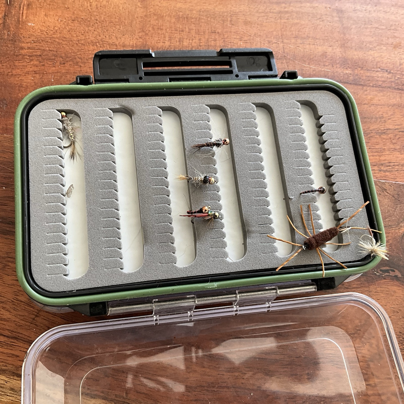 Rare ORVIS FLY BOX With Flies Lures